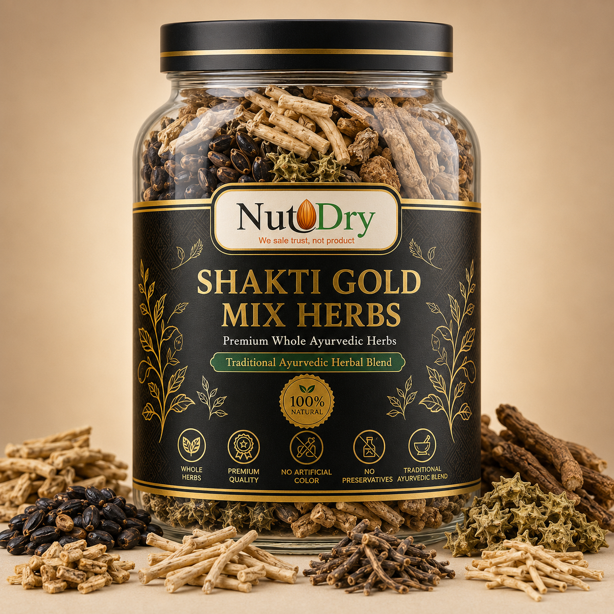 Shakti Gold Mix Herbs (जड़ी बूटी)