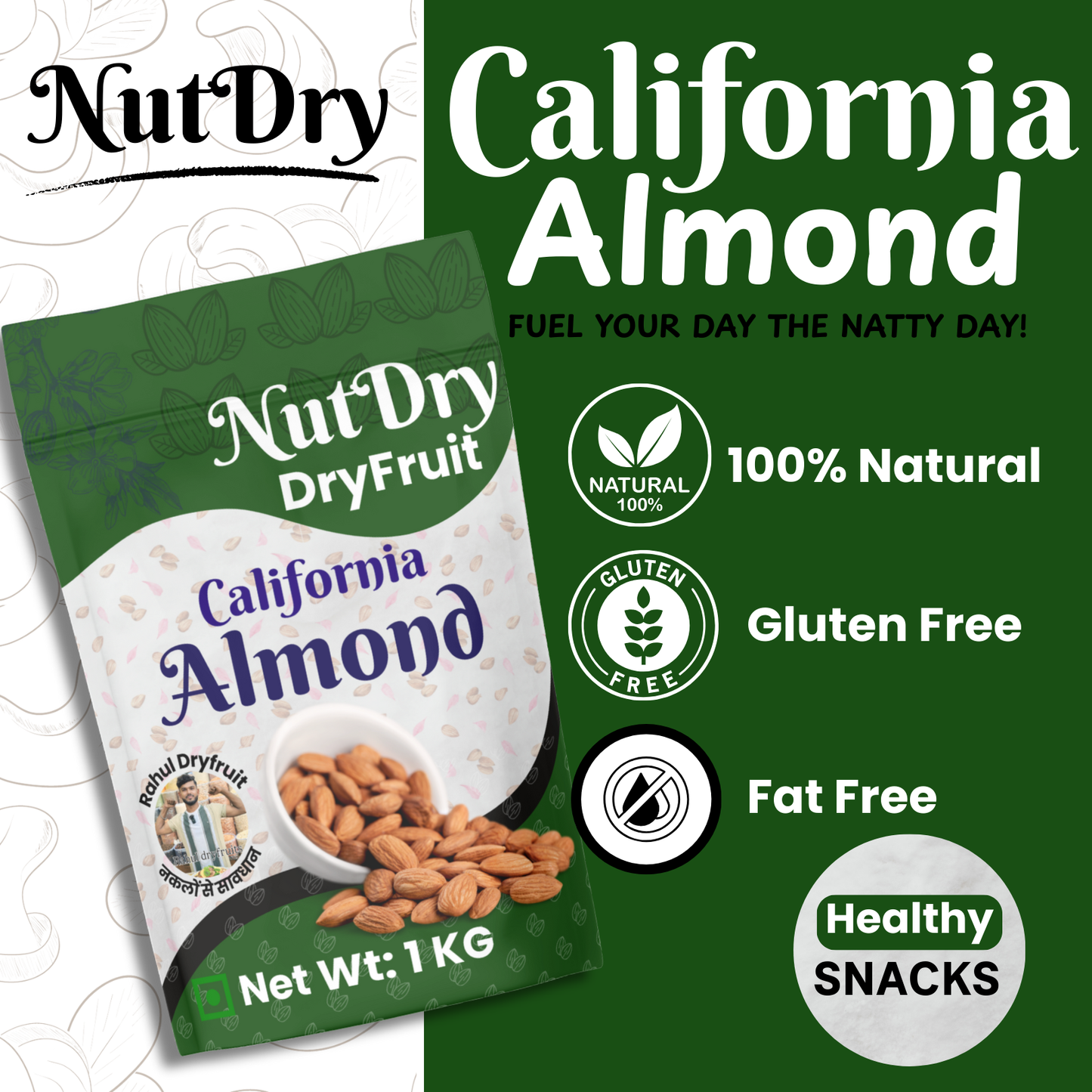 California Almond 1 KG